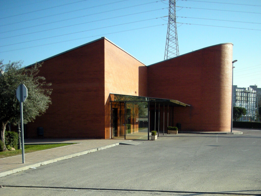 Exterior del Tanatorio Sur de Madrid
